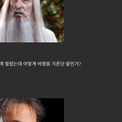 감독의 지시를 이해하지 못한 배우