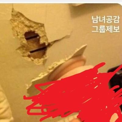 벽을 뚫어버린 자위의 위력