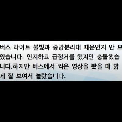 무단횡단하던 여자들 사고